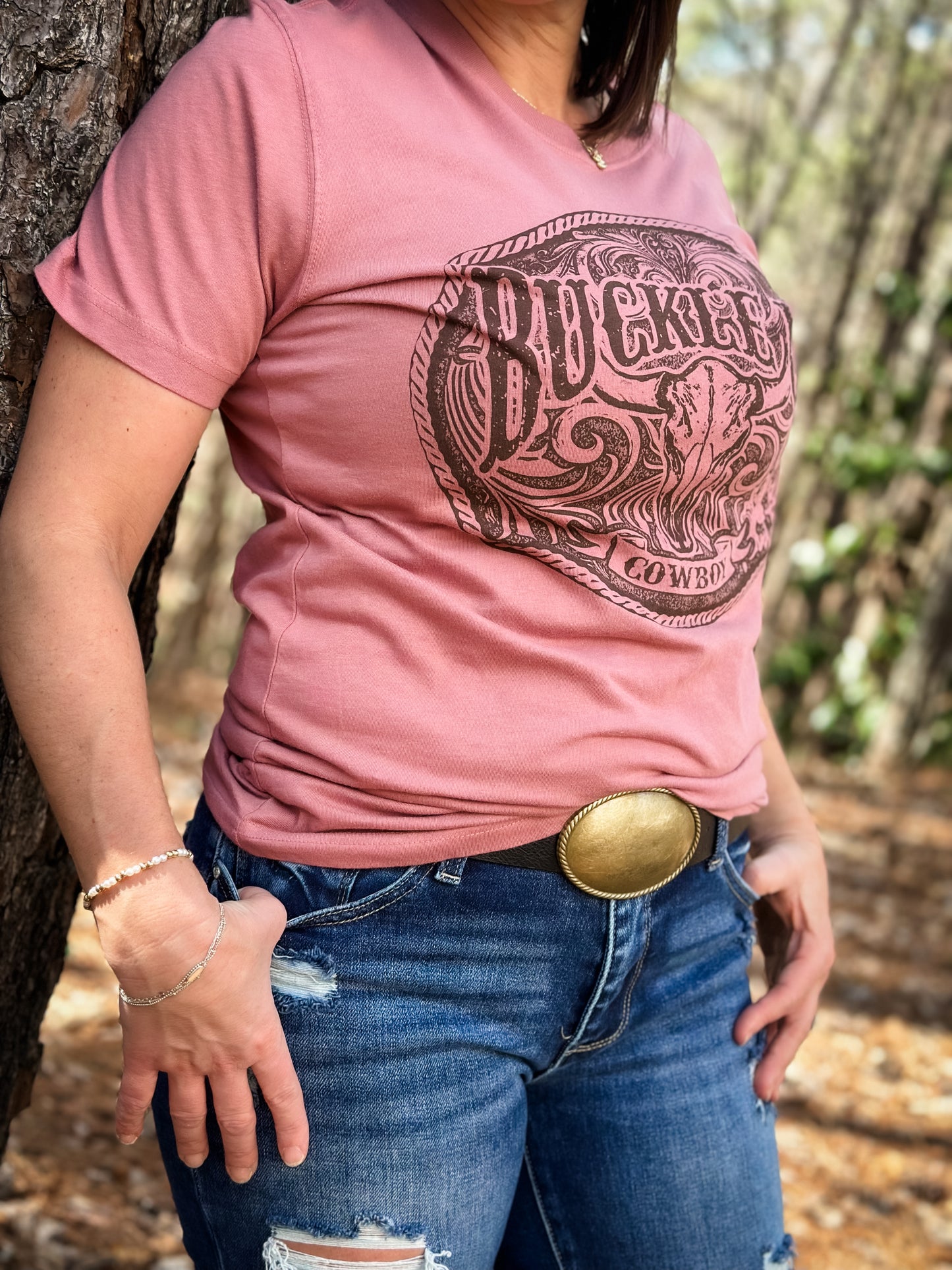 "Buckle Up" short sleeve T-shirt