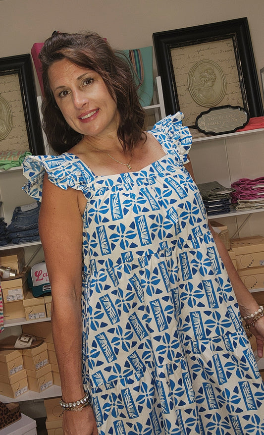 Ivory Mini Dress