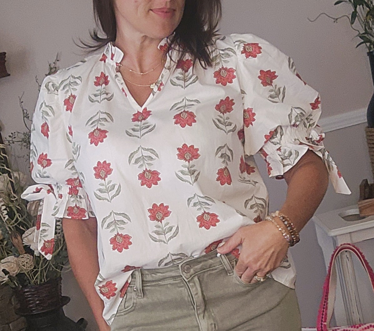 The Ruby Blouse