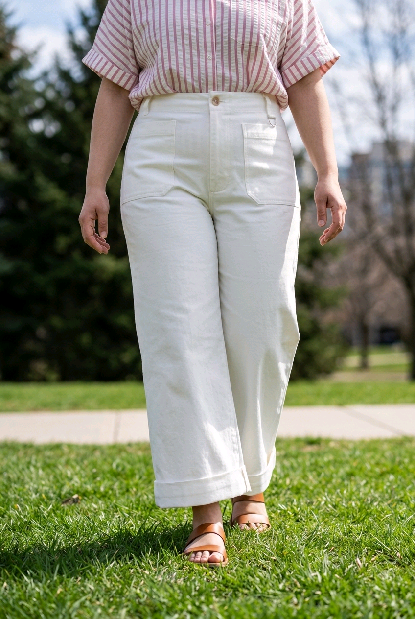 Ankle Cropped Summer Pants (Multiple colors)