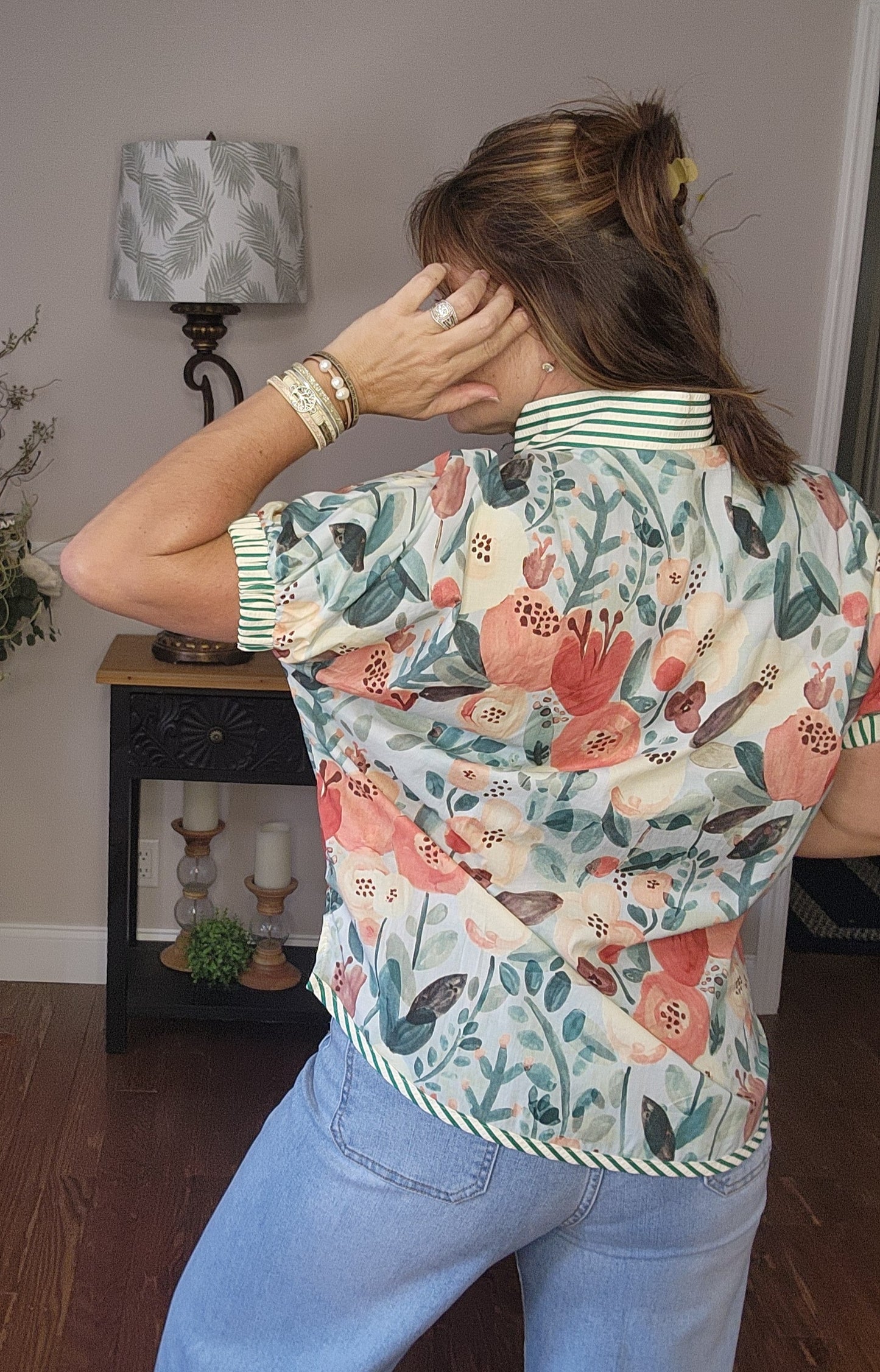 The Jayda Short Sleeve Blouse