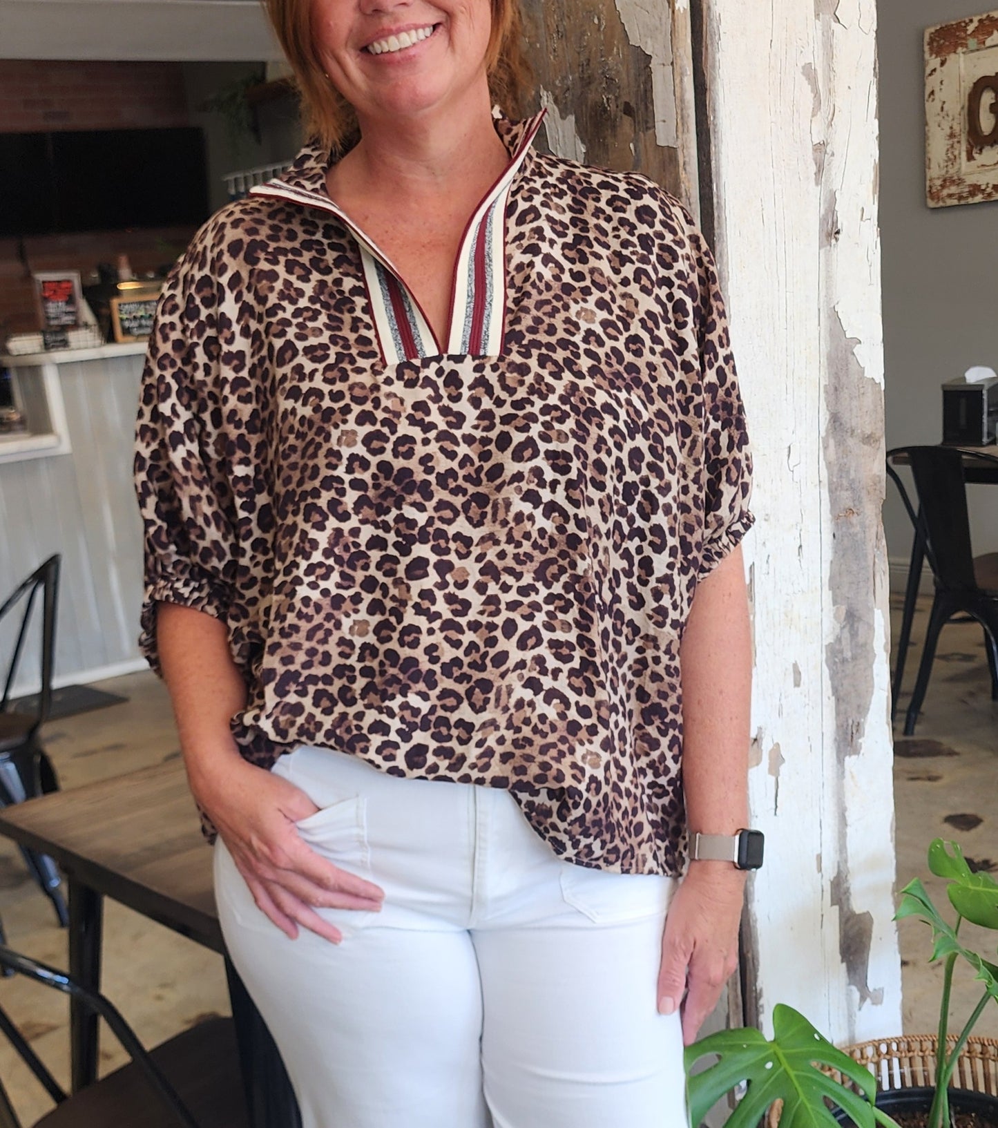 The Chloe Short Sleeve Blouse