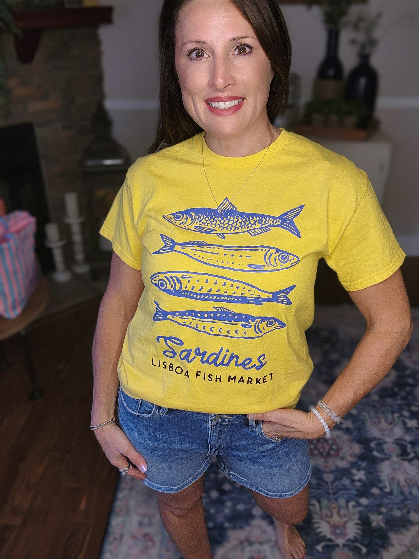 Sardines Fish Market Graphic Tee