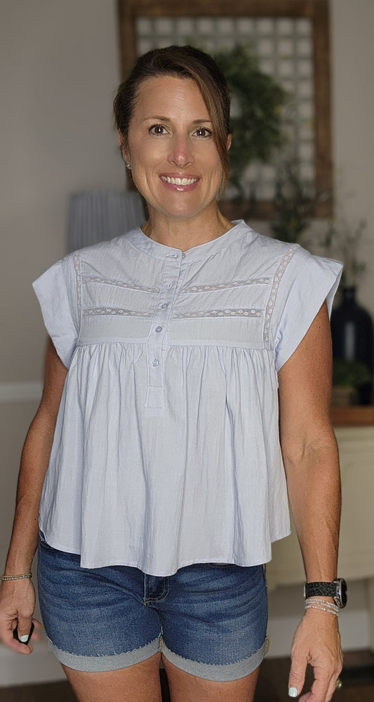 The Shelley Drop Shoulder Top