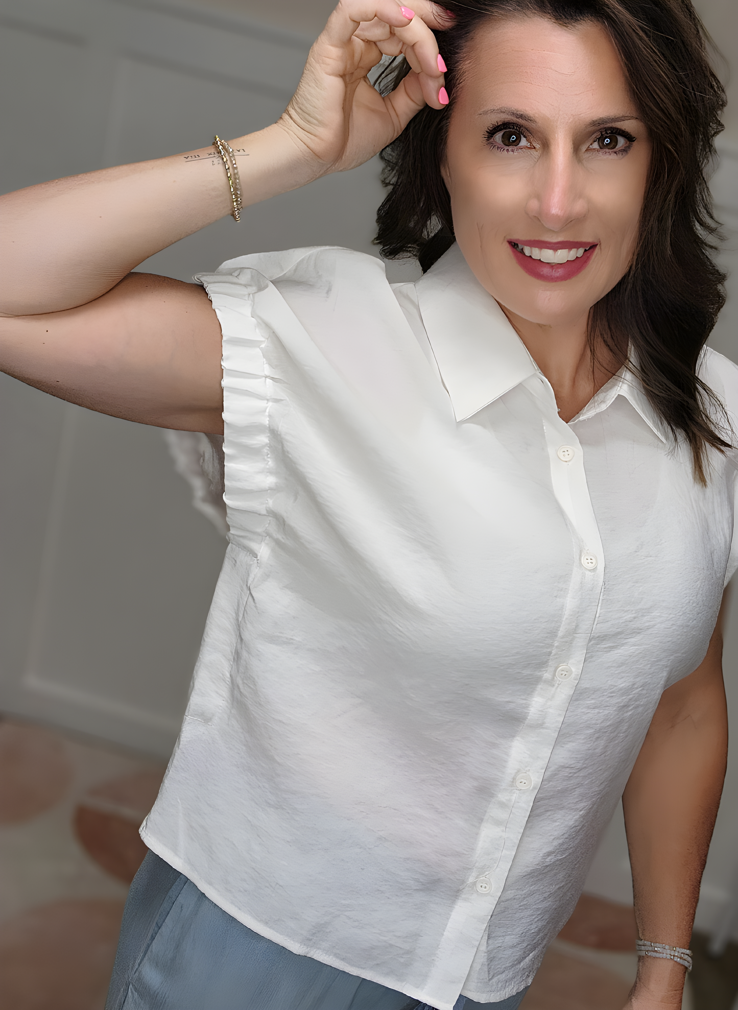 The Poppy Button Down Top