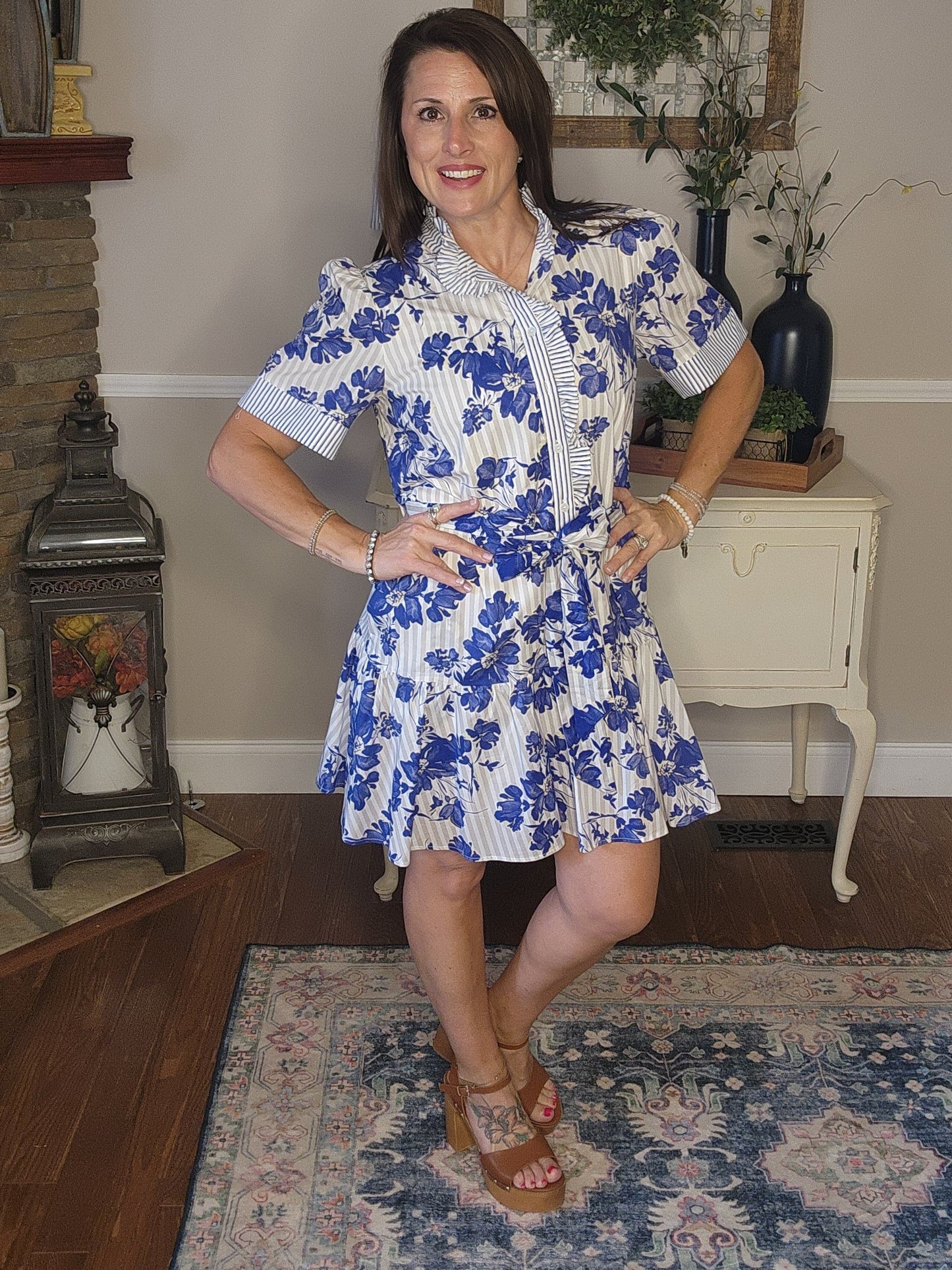 Celeste Tiered Mini Dress