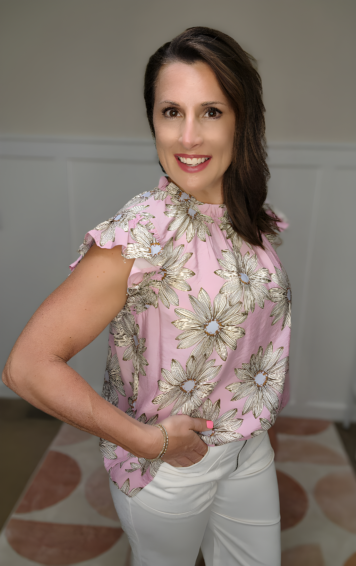 The Celina Floral Printed Blouse