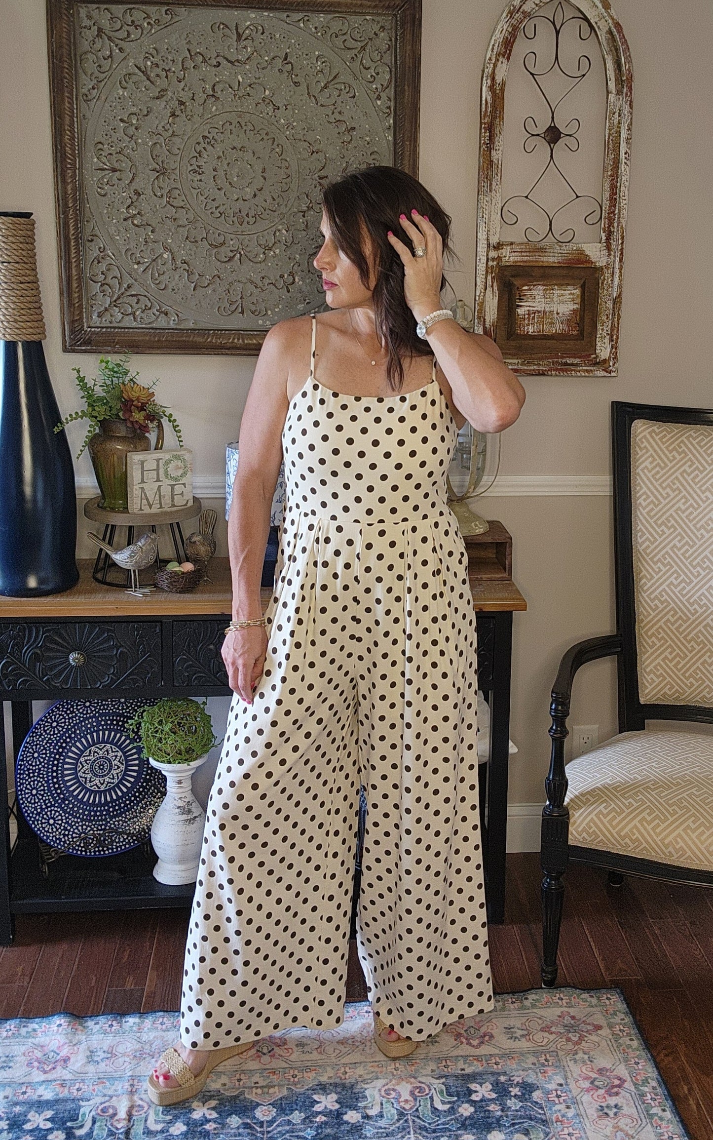 The Keylee Wide Leg Jumpsuit