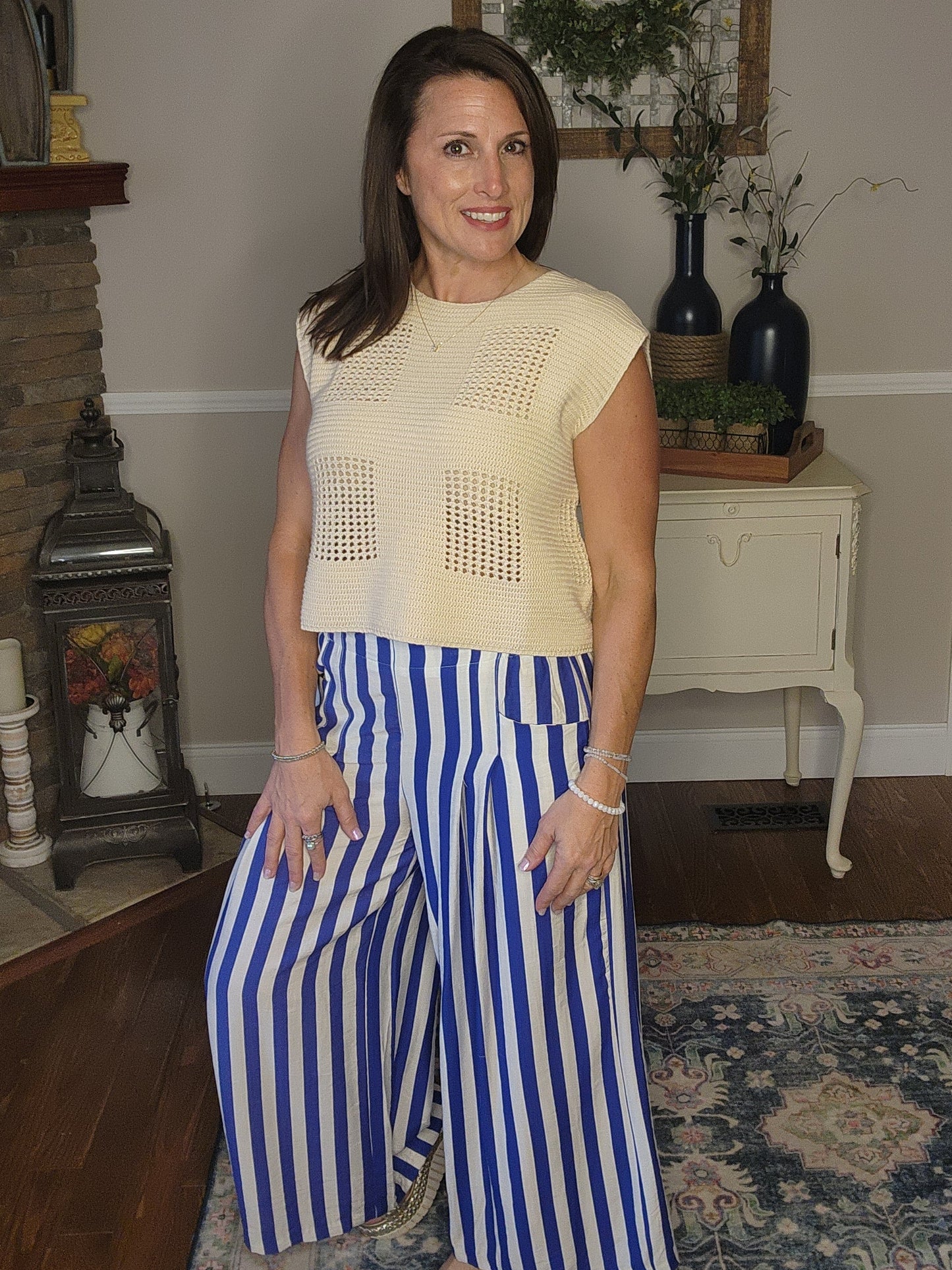 The Bree Crochet Crop Top
