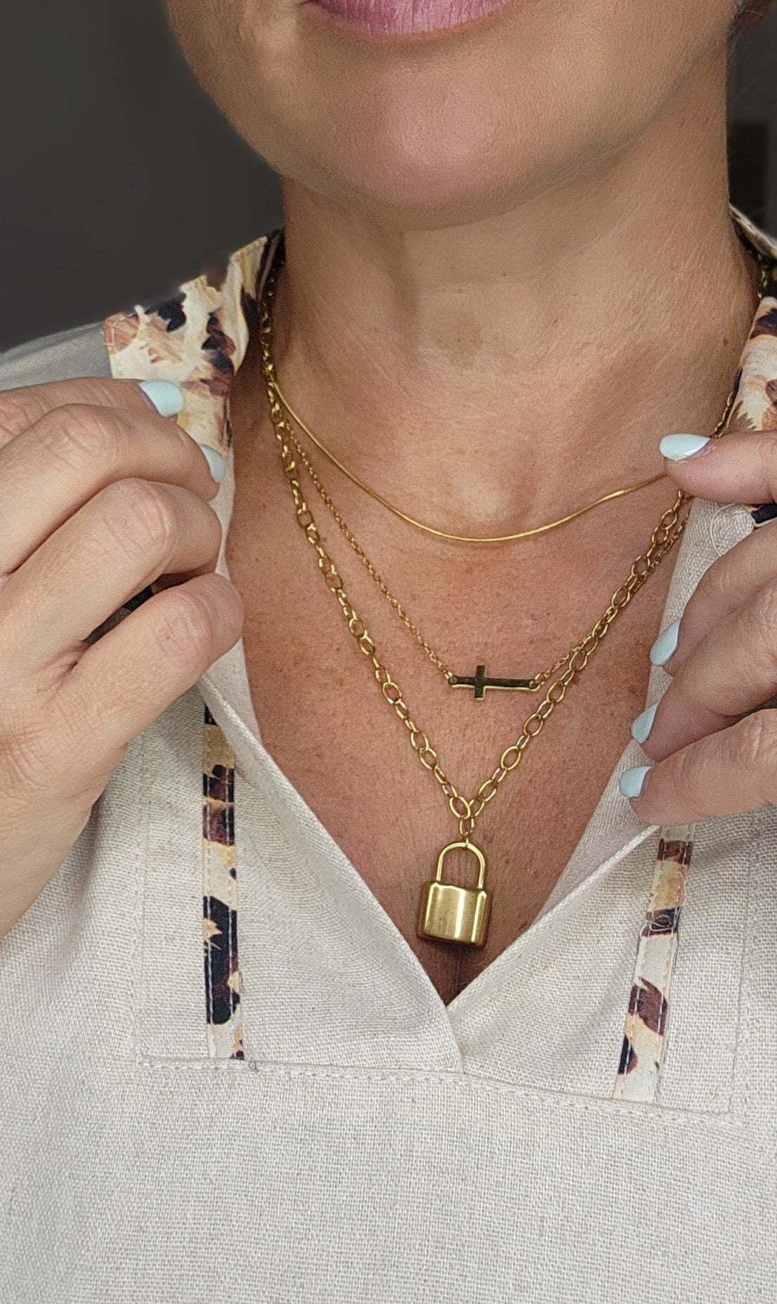 Gold Layered Necklace