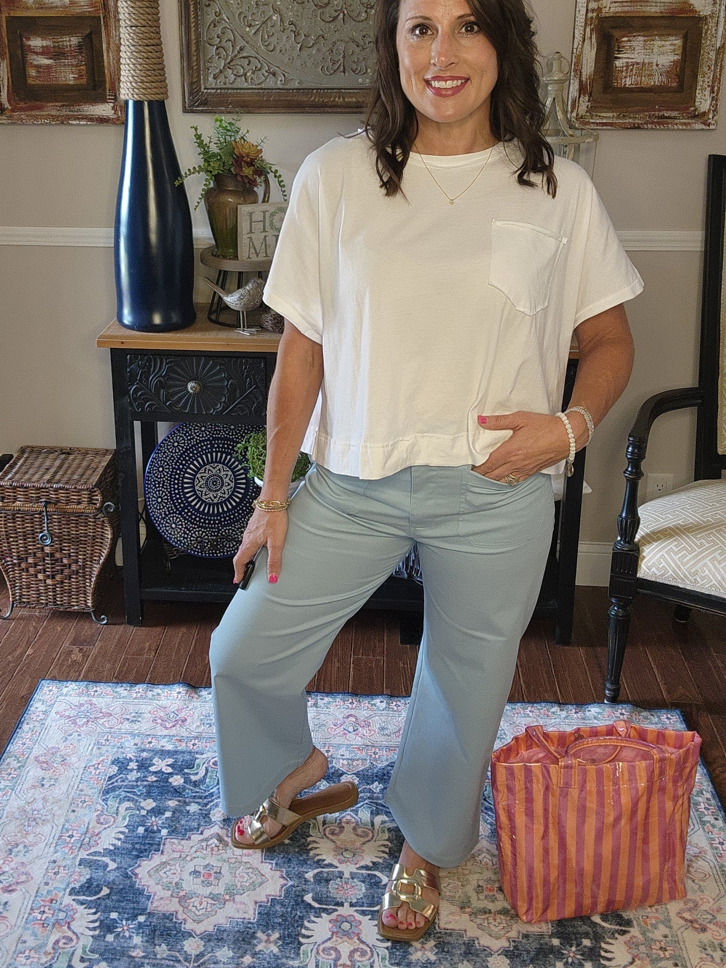 Kacey cropped pants