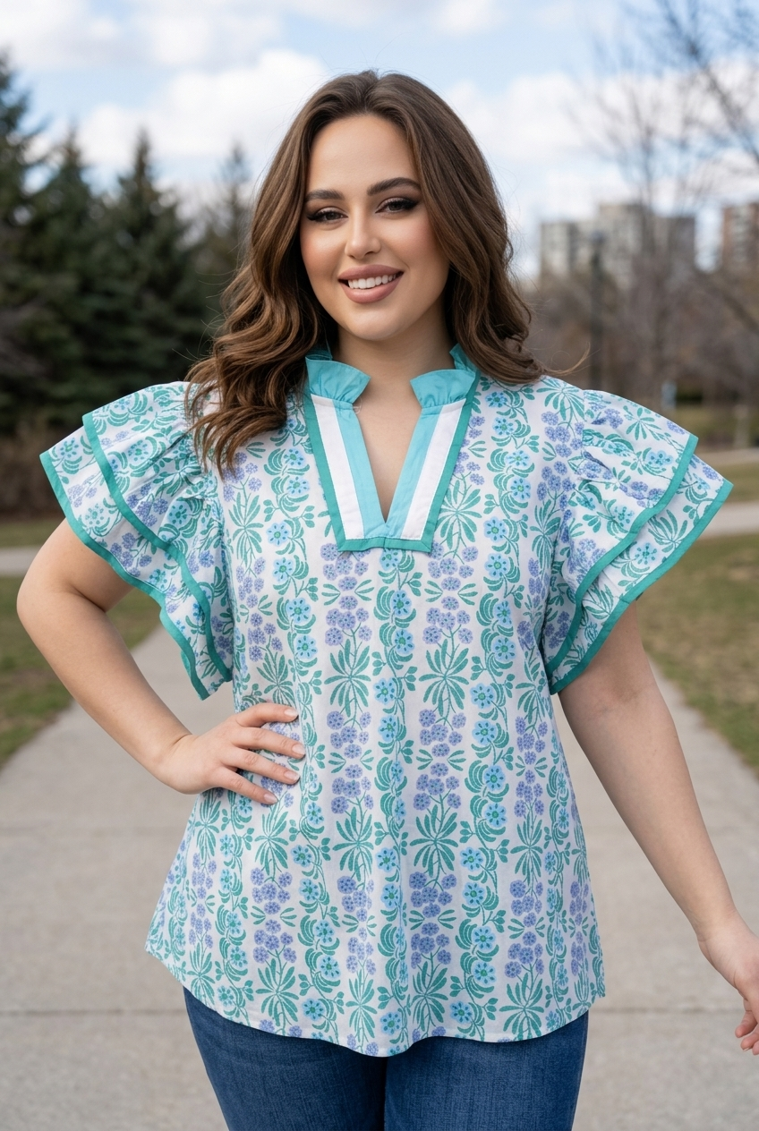 The Aerial Floral Top