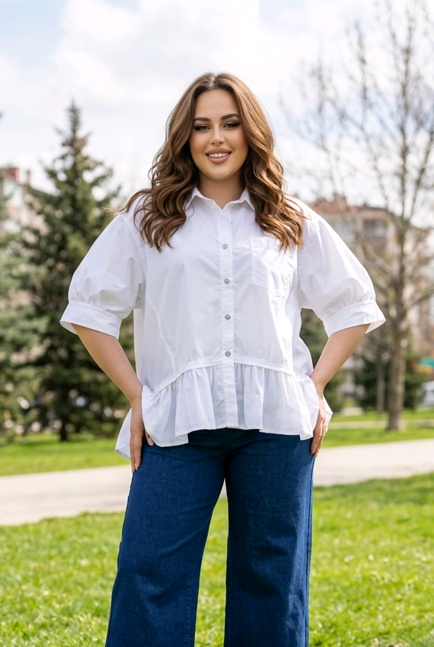 The Ashley Button Down Top